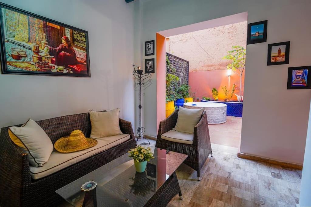 Darsublime Au Coeur De Marrakech Jacuzzi Prive Apartman Marrákes Kültér fotó